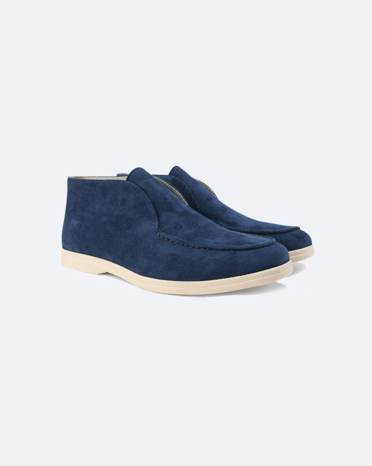 Luca High-Top Suede Loafers
