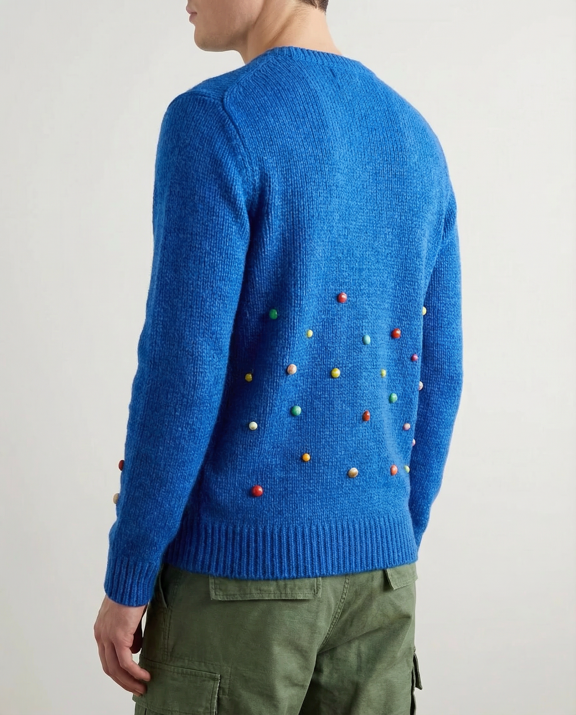 Laughing Santa Crewneck Sweater