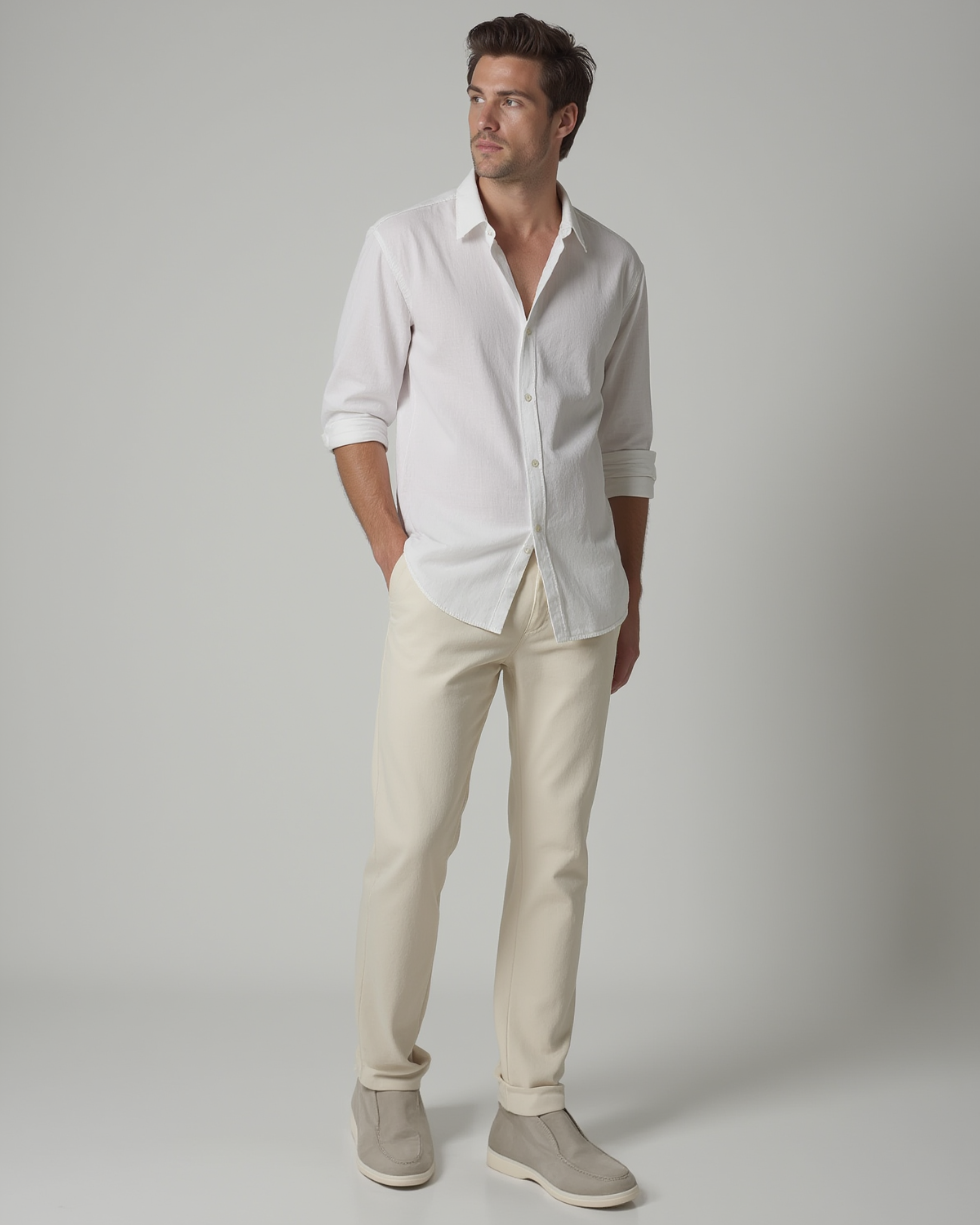 Luca High-Top Suede Loafers