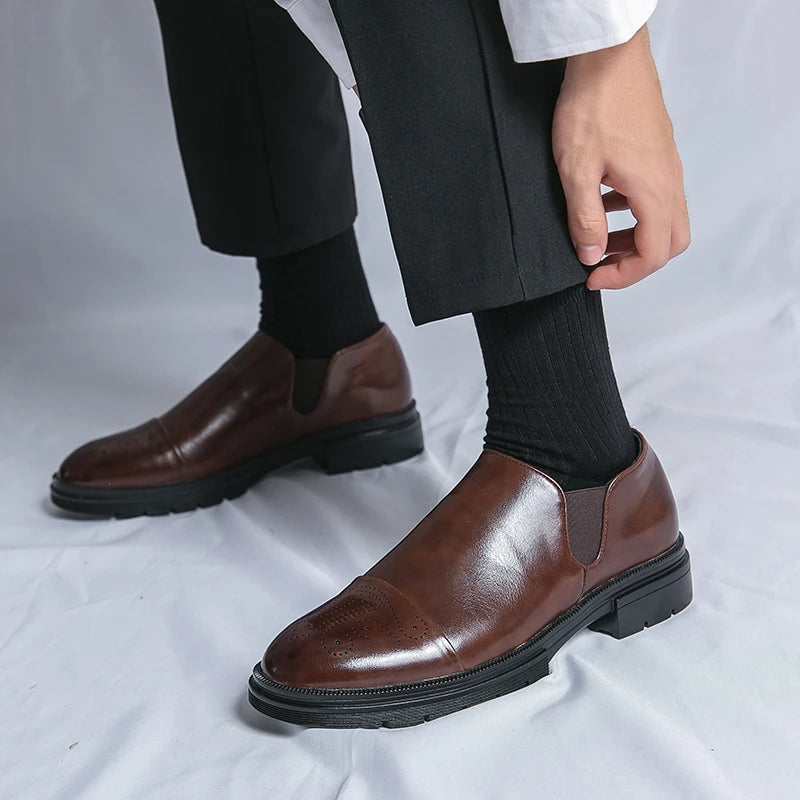 Cortas Genuine Leather Shoes - Melae